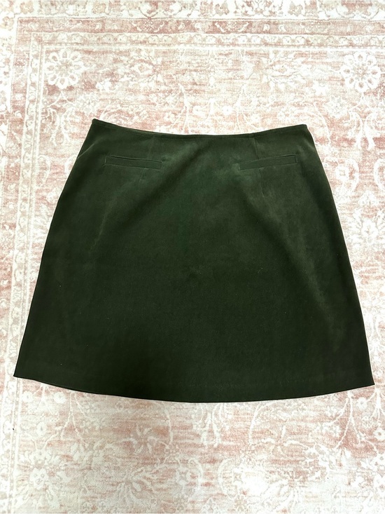Express Dresses & Skirts - Vintage 🥝 Express Deep Green A-Line Skirt